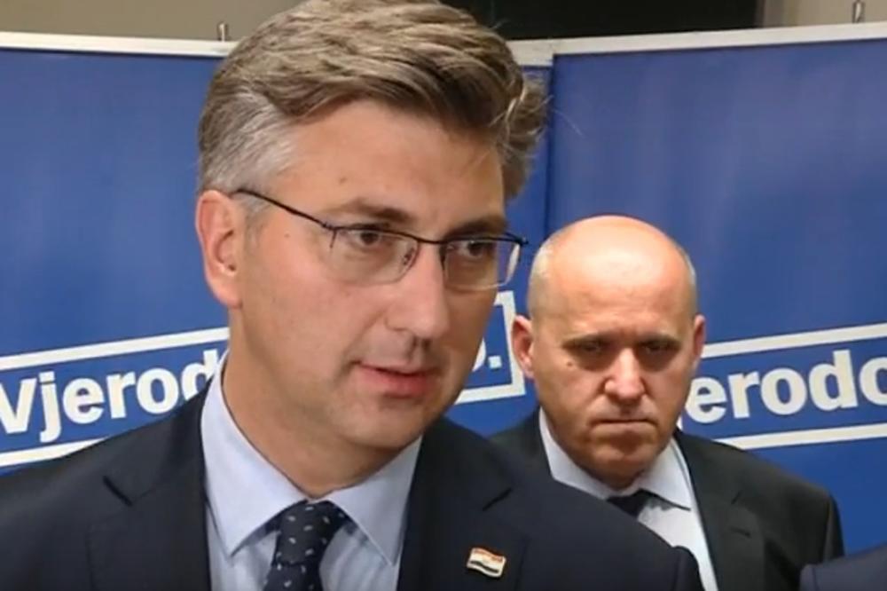 SLATKI STE, DAMIRA: Plenković neprimerenim odgovorom na pitanje novinarke šokirao region! (VIDEO)