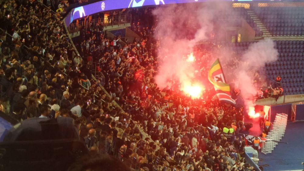 Navijači PSŽ-a na prvom meču protiv Zvezde  