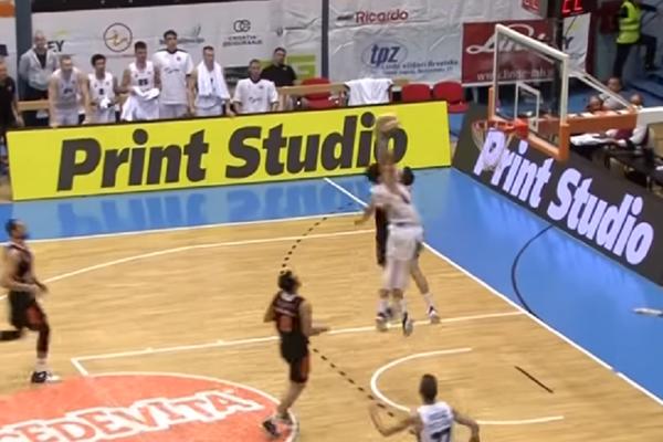 NBA ACTION: Maestralno zakucavanje Nikolića u Zagrebu našlo se na prvom mestu najboljih poteza ABA lige!
