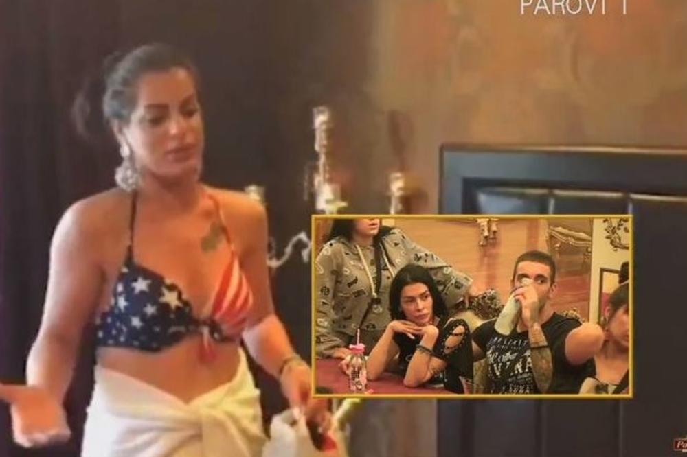 DINA NAPADALA ZAUZETE MUŠKARCE U VILI: Razmenjivala nežnosti sa Benjaminom i Božom!