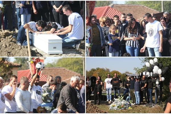 MALI DULE PRESELIO SE MEĐU ANĐELE: Sahranjen u belom kovčegu, došao i fudbaler Partizana koga je Duki najviše voleo