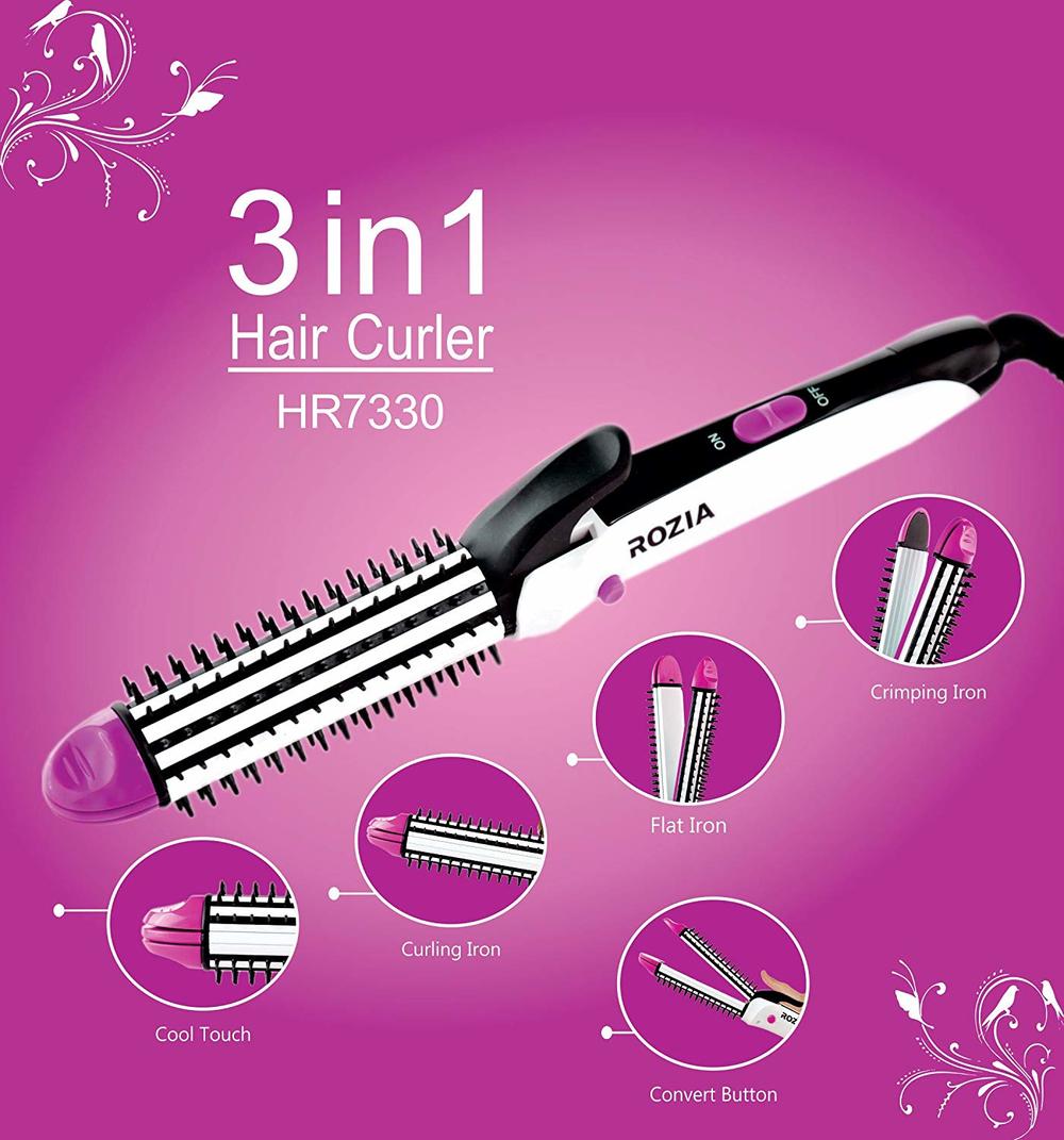 3 u 1 – Styler – Uvijač, Pegla, Nabirač  