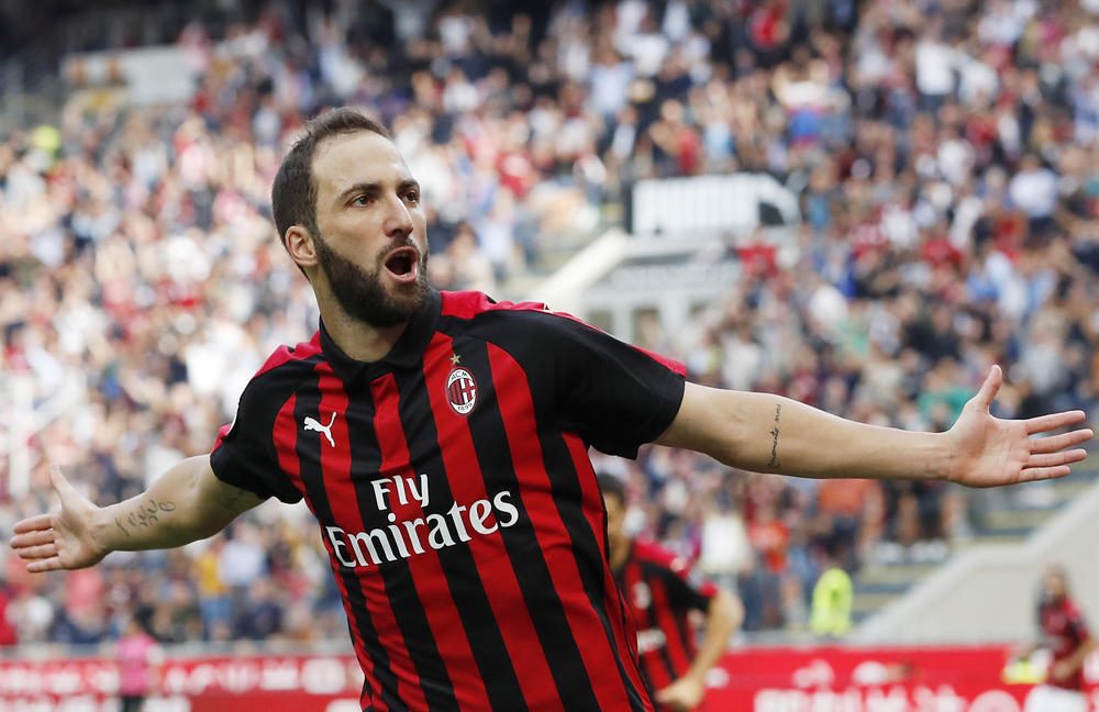 Gonzalo Iguain je trenutno napadač Milana na pozajmici iz Juventusa  