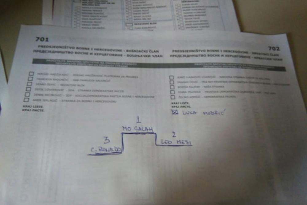 UMESTO ZA DODIKA, GLASALI ZA MERKELOVU: Na izborima u BIH se našla i ova imena kandidata! (FOTO)