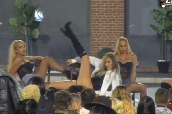 LUNA ĐOGANI MEŠALA U TANGAMA PA POKAZALA SVE! Vreli ples koji nećete zaboraviti (VIDEO)