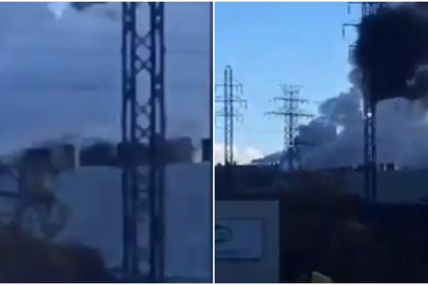 VELIKI INCIDENT U NAFTNOJ RAFINERIJI: Kulja DIM, situacija se prati iz SEKUNDE u SEKUNDU! STANJE ALARMANTNO (VIDEO)