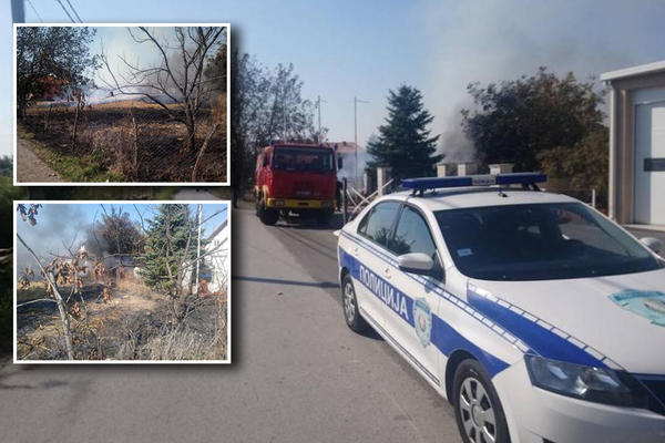 STRAVIČAN POŽAR BUKTI U BORČI! Građani u panici od DIMA i VATRENE STIHIJE koja se širi (FOTO) (VIDEO)