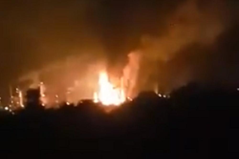 UDAR SE OSETIO I SA DRUGE OBALE SAVE! Eksplodirala rafinerija u Bosanskom Brodu! GRAĐANI POREDE SITUACIJU SA RATOM