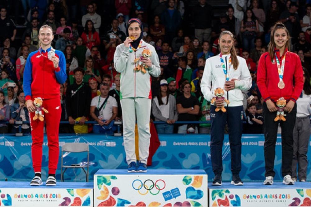 SREBRO ZA SRBIJU: Nadica Božanić donela novo srebro na Olimpijskim igrama za mlade!