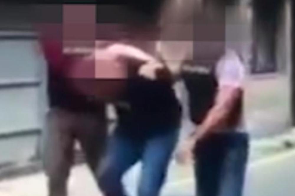 ZBOG KRVNIČKOG NAPADA U BETON HALI! Privedeni HULIHANI koji su PALICAMA tukli goste i RAZORILI LOKAL (VIDEO)