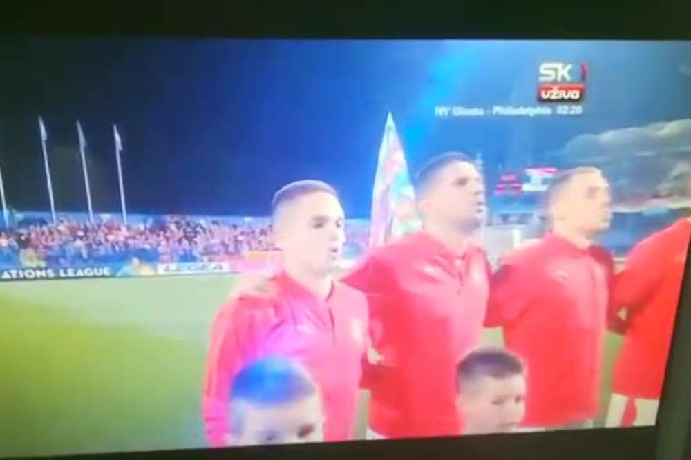 APLAUZ CRNOGORACA ZA HIMNU SRBIJE! Đetići pokazali kolika smo zapravo braća!