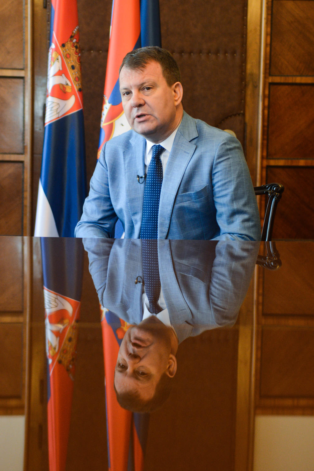 Igor Mirović ugostio nas je u zgradi pokrajinske vlade  