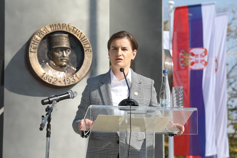 Ana Brnabić održala je govor na otvaranju spomenika  