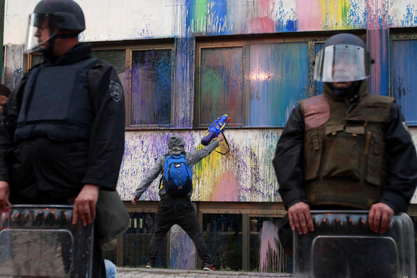 POTPUNO BLOKIRAN CENTAR SKOPLJA: Ispražnjeno NEKOLIKO ZGRADA