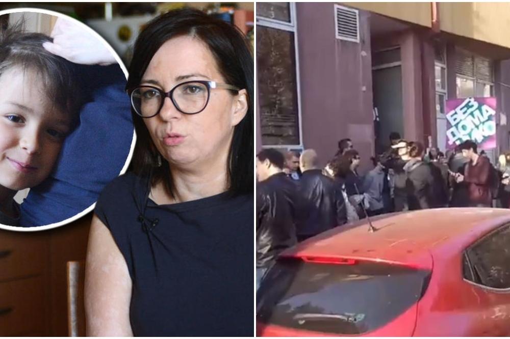 BOROMIROVE BARIKADE OD KAMIONČIĆA PONOVO SPREČILE IZVRŠITELJE! Bez NAJAVE su hteli da isele Tatjanu i njenog sina!