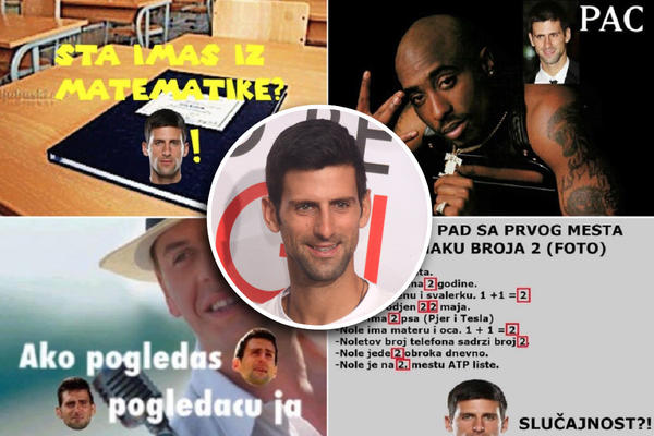 ZAŠTO SAD ĆUTITE, HEJTERI? Kad je Nole prethodni put bio drugi, unakazili ste ga!