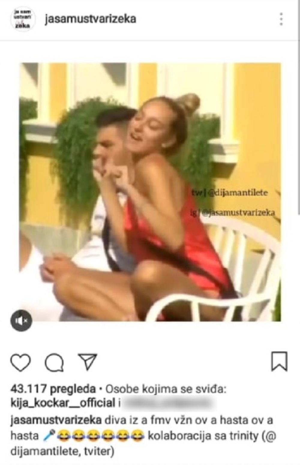 I KIja je lajkovala Lunin blam