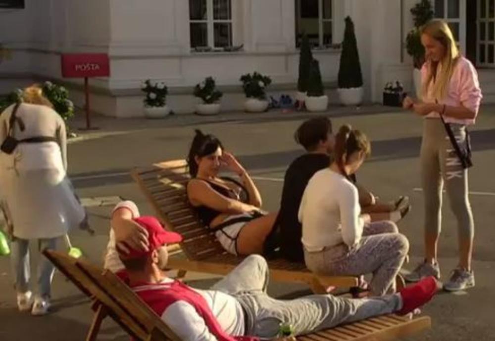 Luna, Aleksandra i David 