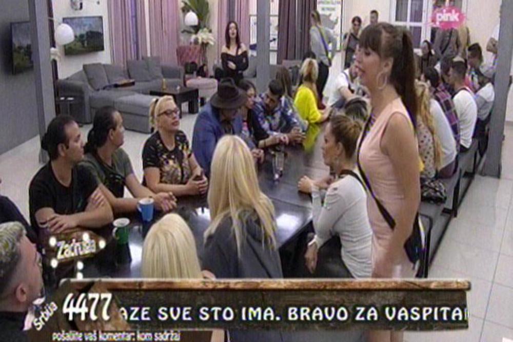 ZERINA TEŠKO UVREDILA MILJANU: Ti moraš da plaćaš da tebe ****!