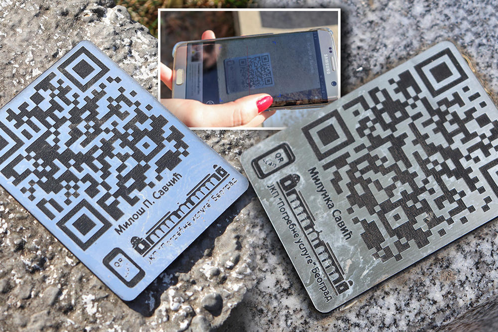 SRPSKI GROBOVI IMAJU NOVU JEZIVU FUNKCIJU! Da li je digitalizacija OTIŠLA PREDALEKO sa QR kodovima? (FOTO) (VIDEO)