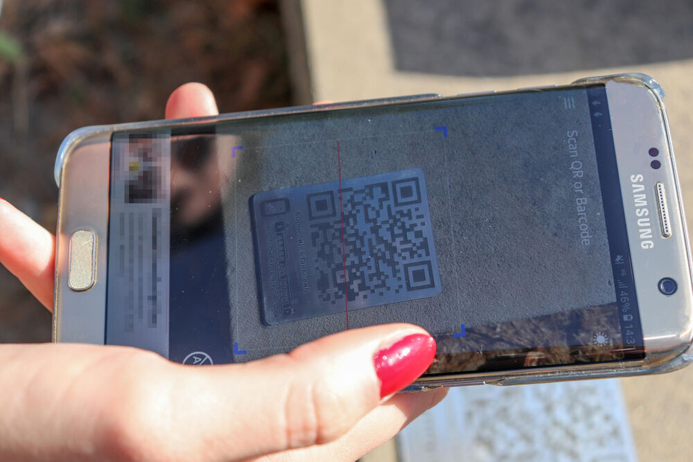 QR kod / Ilustracija