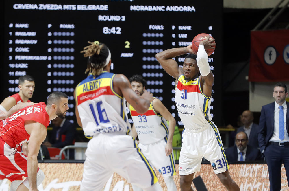 Detalj sa meča Zvezda-Andora  