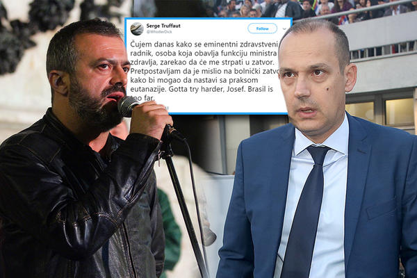 LONČAR HOĆE DA ME STAVI U ZATVOR KAKO BI NASTAVIO S EUTANAZIJOM! Da li je Sergej Trifunović KONAČNO PRETERAO?