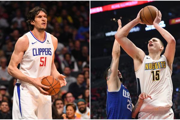 MONSTRUOZNI BOBAN DOBIO BITKU, ALI JOKIĆ RAT, BJELICA ODUŠEVIO: Srbi DOMINIRALI u prvim utakmicama NBA lige (VIDEO)