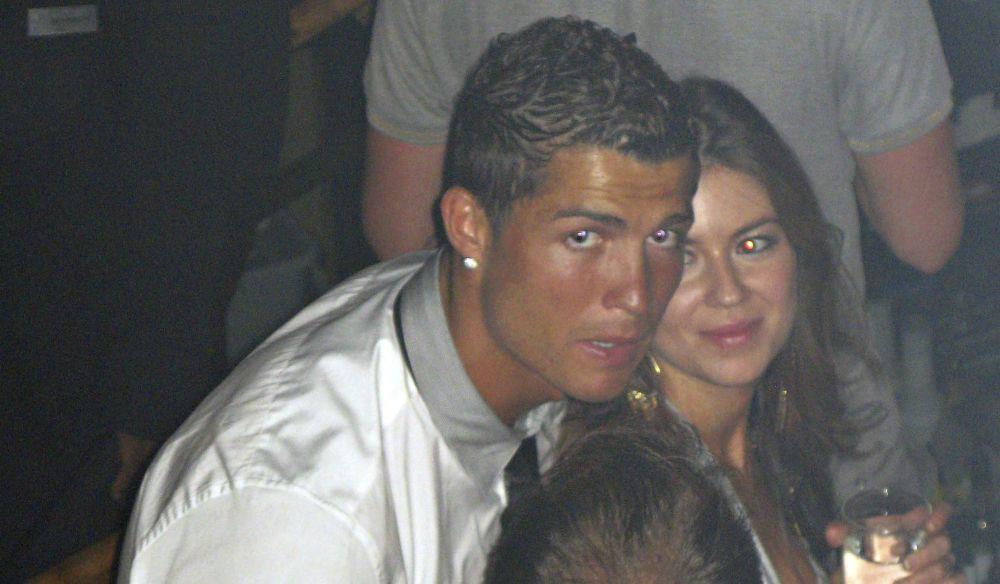 Kristijano Ronaldo i Ketrin Majorga 2009. godine u Las Vegasu  