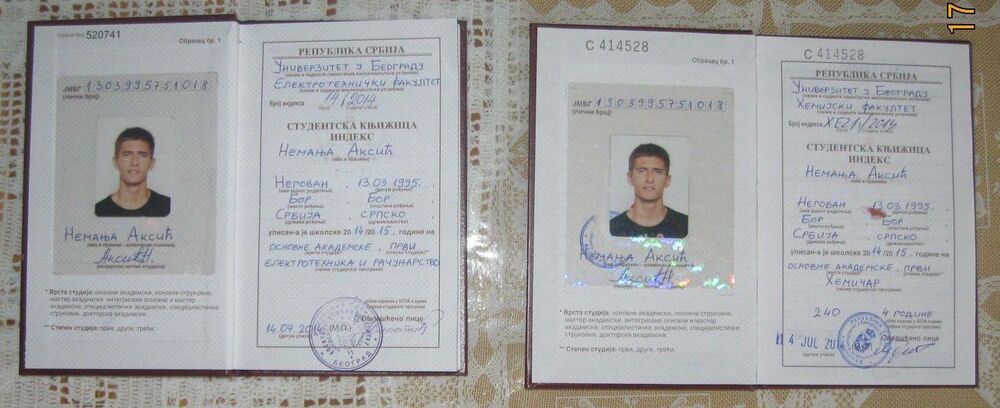 Prosek ne Elektrotehničkom 9,04, a na Hemijskom 9,17  