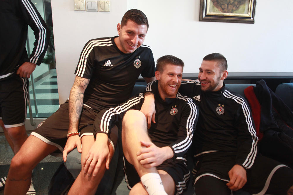 Nikola Trujić iz vremena kada je nastupao za Partizan  