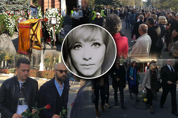 MILENA SAHRANJENA PORED NJENOG GAGE: Počivaće u Aleji velikana, GLUMCI je ispratili na večni počinak! (FOTO)