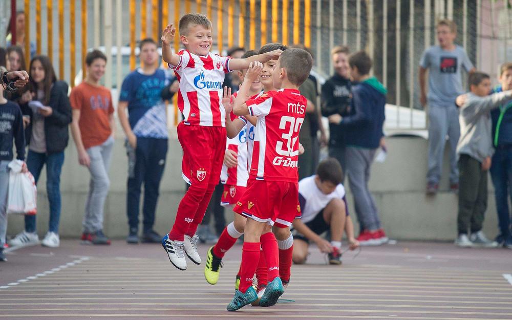 Dečaci iz OŠ Ivan Goran Kovačić  