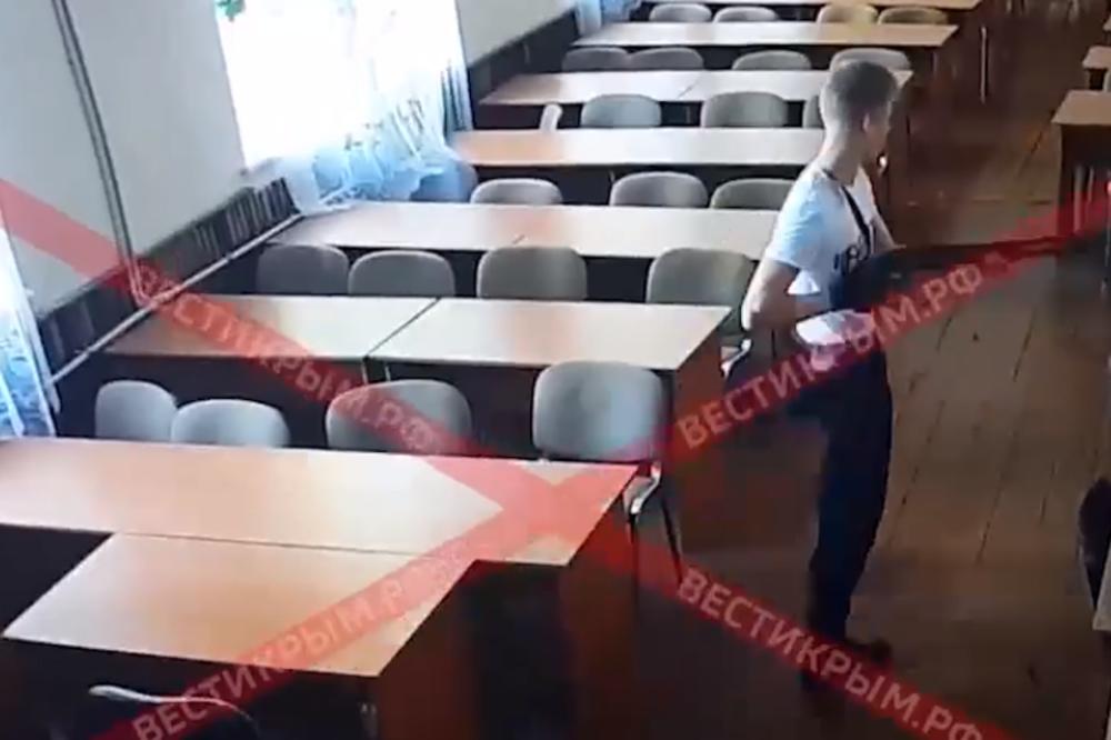 VLADISLAV JE NAPRAVIO UŽASAVAJUĆI MASAKR U POLITEHNIČKOJ ŠKOLI: Ušetao mirno sa rancem, pa izvadio PUŠKU! (VIDEO)