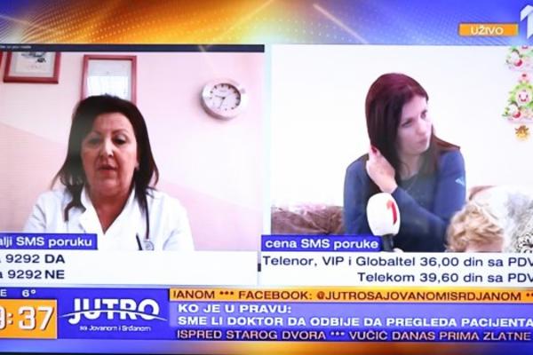 NAČELNICA PEDIJATRIJE I NEZADOVOLJNA MAJKA U SUKOBU UŽIVO: Šta se zapravo dogodilo s detetom u ordinaciji?