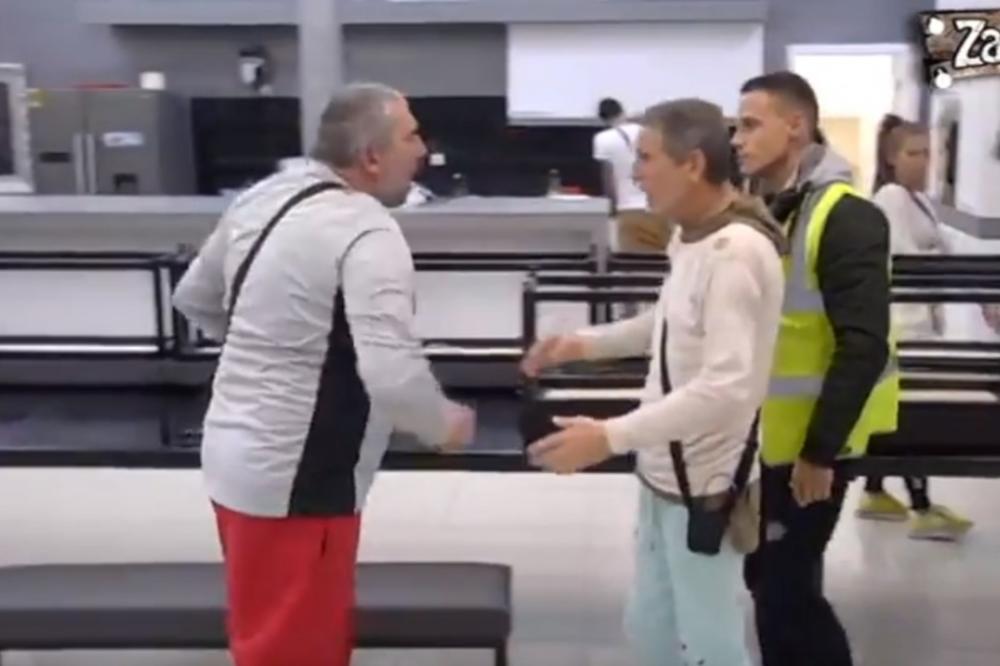 MIKI OPET DIVLJA PO ZADRUZI: Urlao na ukućane i udarao pesnicama u zid! Obezbeđenje odmah uletelo! (VIDEO)