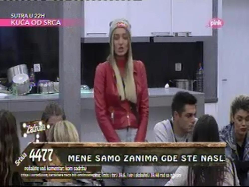 Luna Đogani sa Brendonom u prepirci  