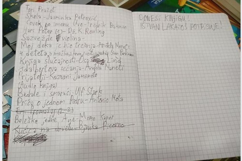 SPISAK ZA NABAVKU SRPSKOG ĐAKA kruži internetom i VRAĆA NADU U NOVE GENERACIJE (FOTO)