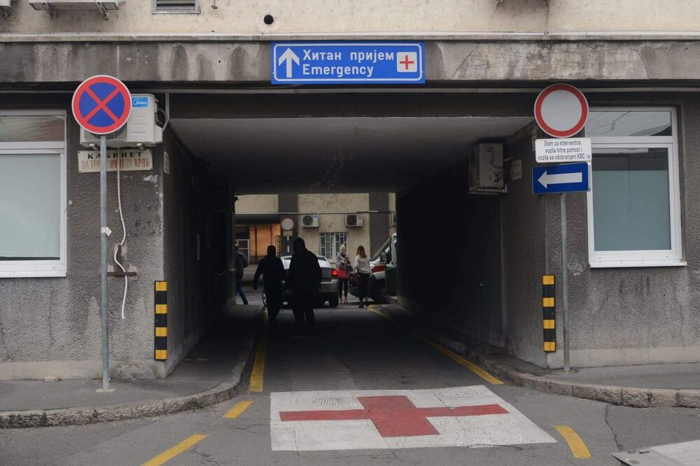 Pevač je zbrinut u KBC Zemun  