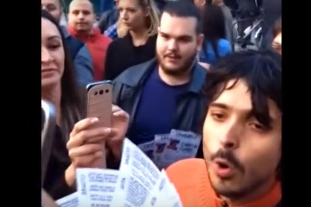 PONOVO NAPADNUTI AKTIVISTI NARODNE STRANKE: Opšti haos u Novom Sadu (VIDEO)