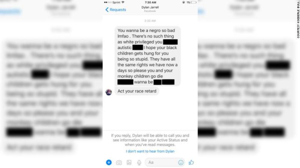 Rasističke uvrede koje je Bel dobila 