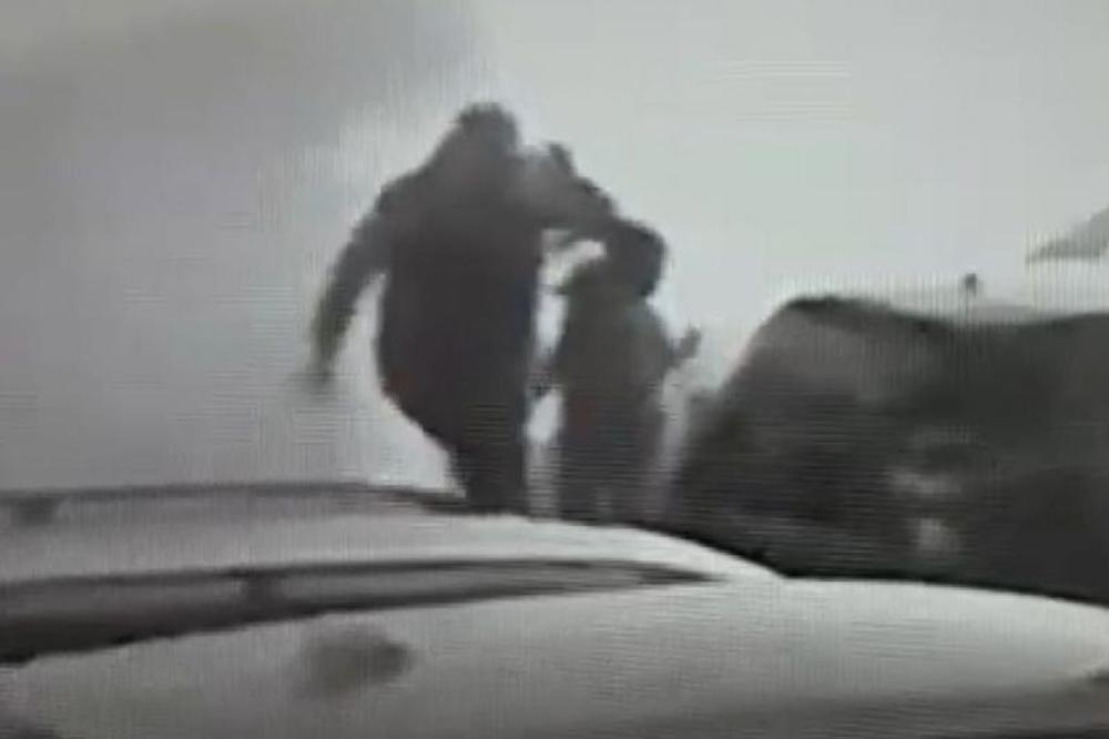 DRAGAN VASILJ SNIMLJEN KAKO UDARA ŽENU: Pojavio se SKANDALOZAN SNIMAK! (VIDEO)