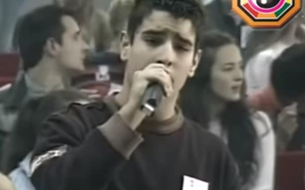 Darko Lazić na svojim počecima  