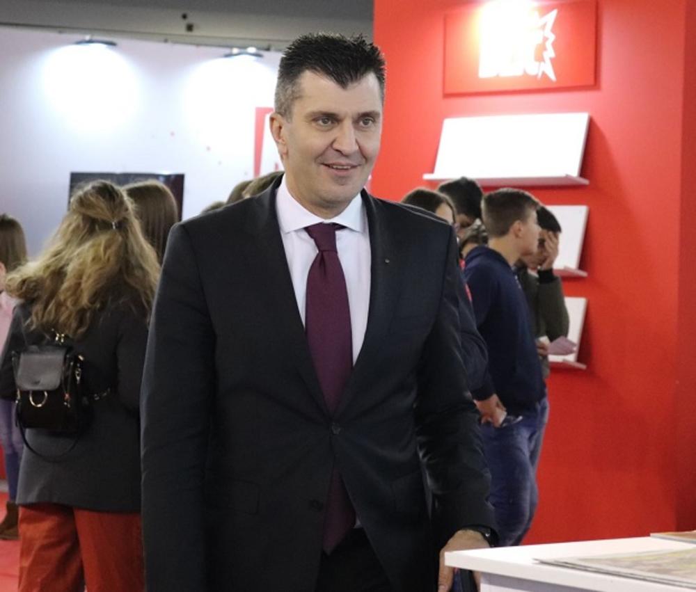 Zoran Đorđević na štandu Espreso.co.rs na Sajmju medija  