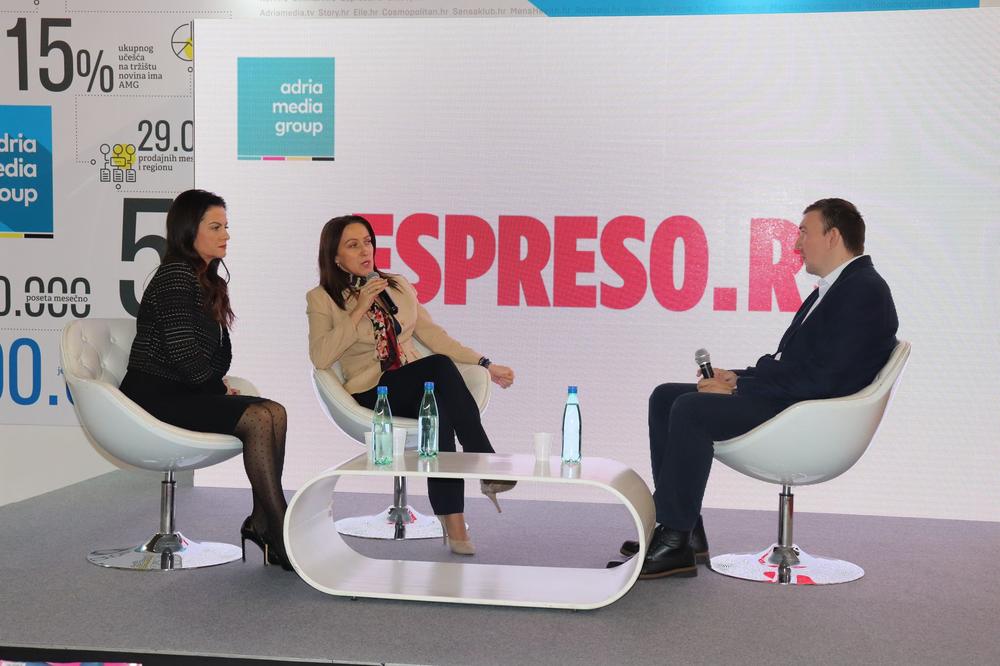 ESPRESO I DANAS NA SAJMU MEDIJA: Marija Obradović (SNS) i Snežana Paunović (SPS) samo za naš portal (VIDEO)