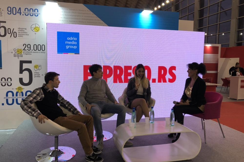 DŽENIFER MARTIN OSVOJILA SRPSKOG GLUMCA, ALI I SRBIJU! Espreso na sajmu medija ćaskao sa SJAJNIM srpskim glumcima