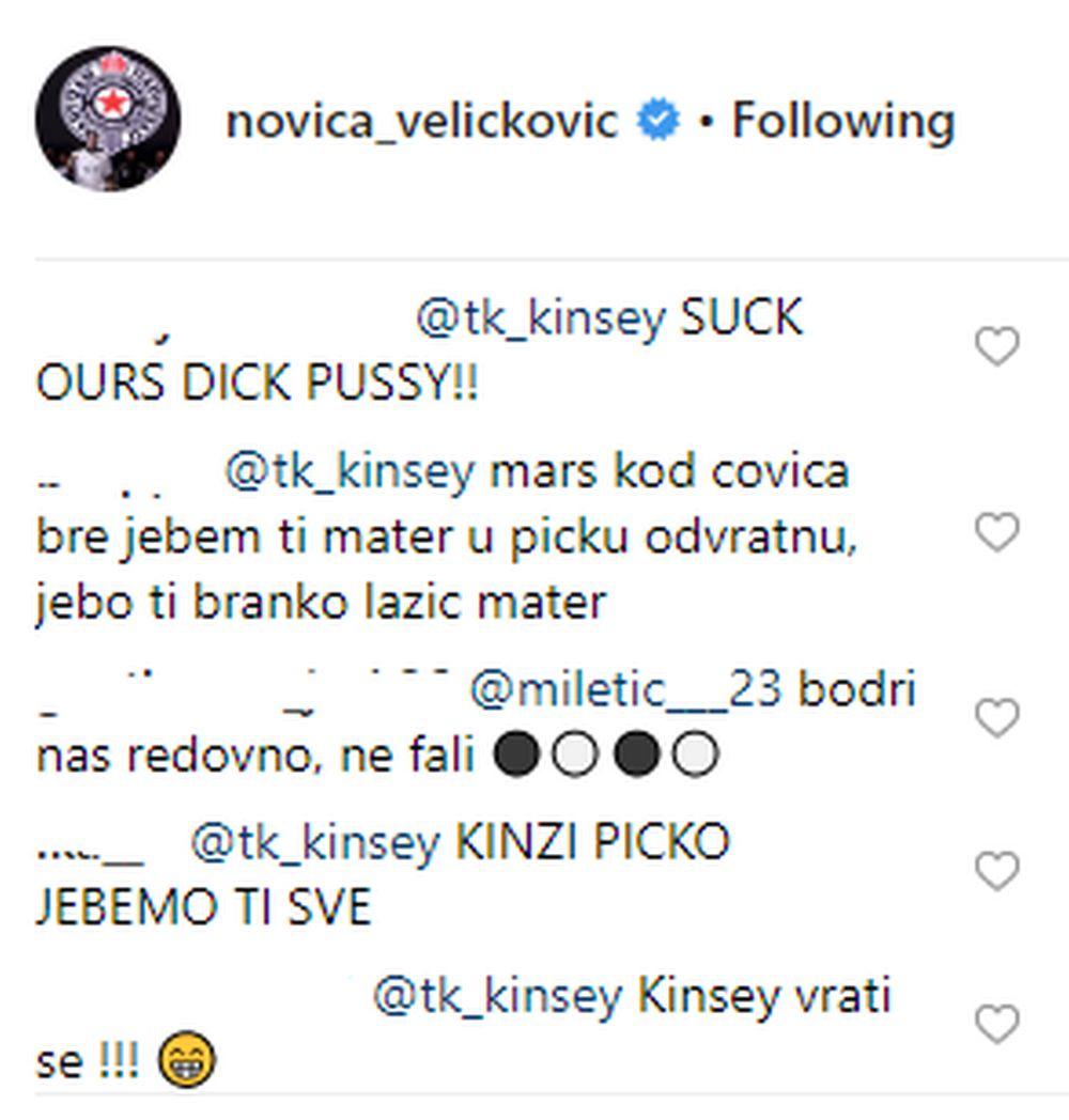 Uvrede Grobara na račun Terensa Kinzija  