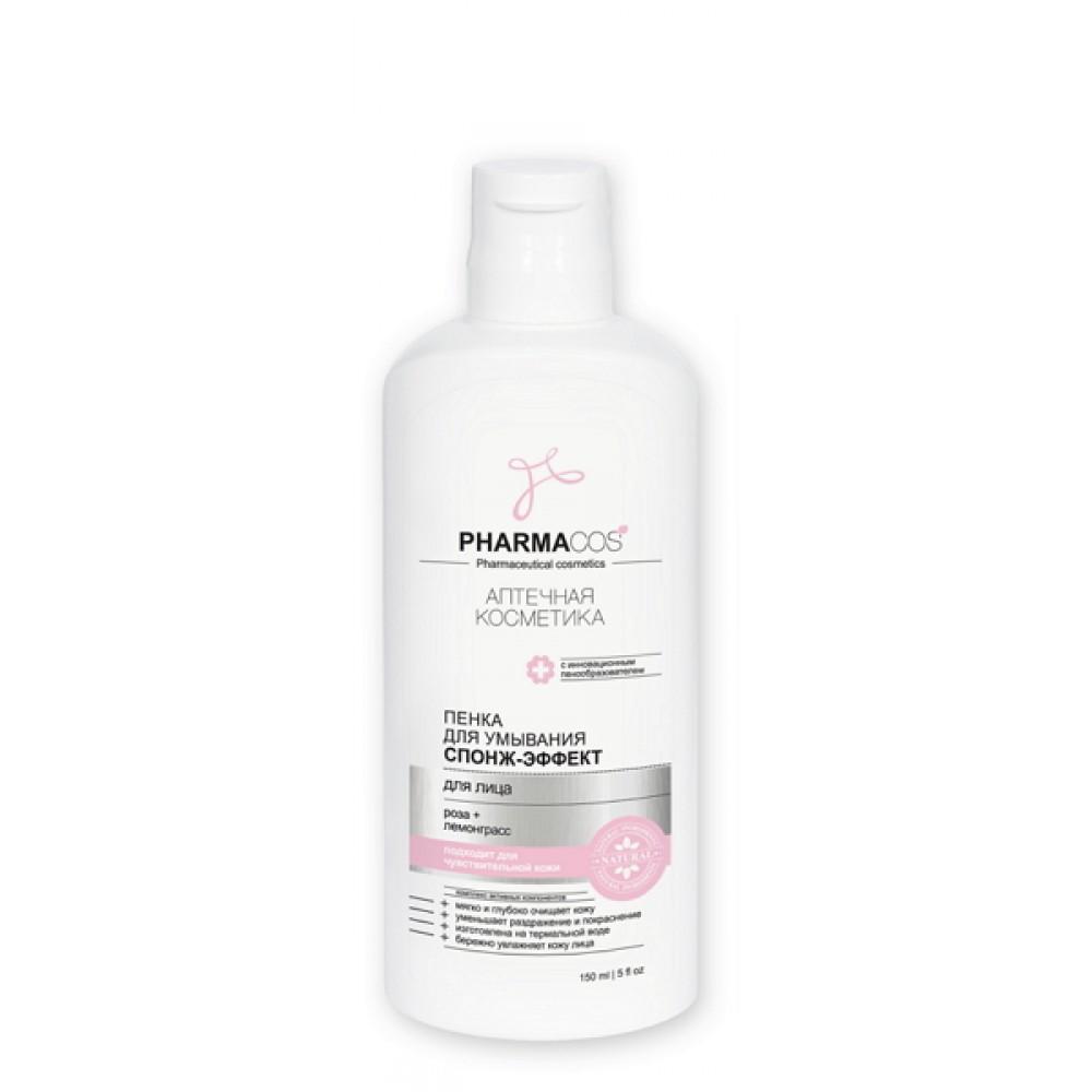 Pena za umivanje lica puff efekat “PHARMACos” , 150 ml  