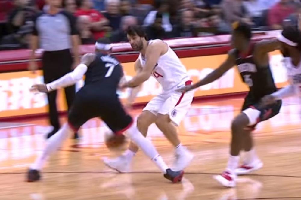 TEO BLAMIRAO KARMELA ENTONIJA, OBUKAO MU SUKNJICU: Dva magična trika Srbina završila na NBA TOP 10 listi!