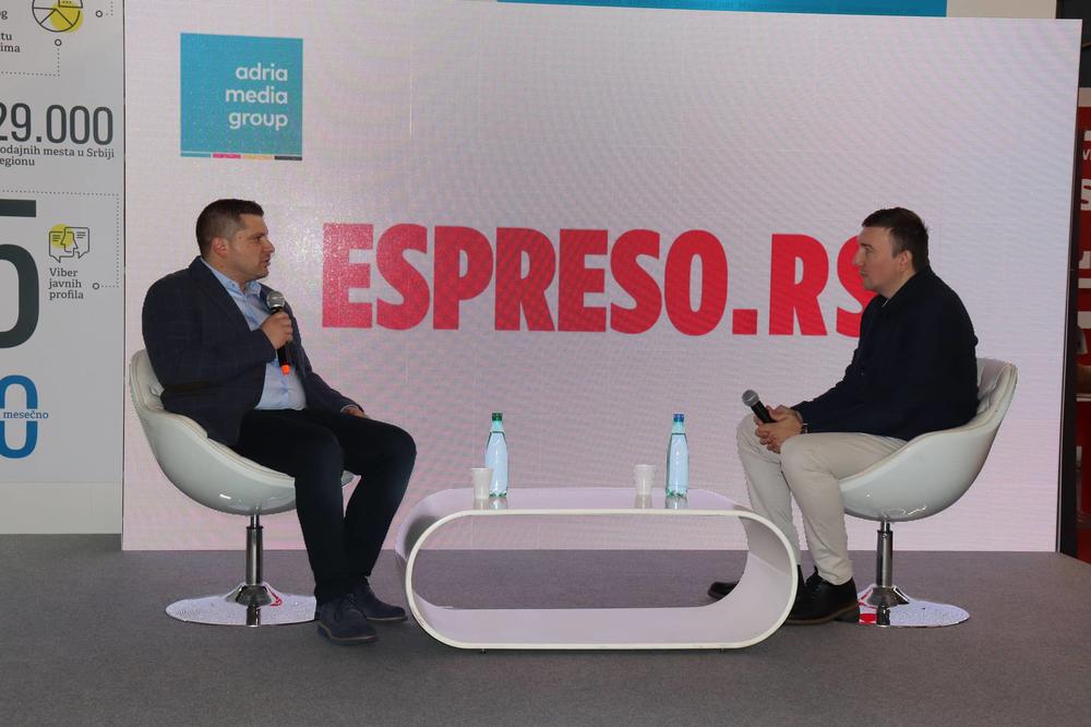 NIKOLA NIKODIJEVIĆ GOST ESPRESA NA SAJMU MEDIJA: SPS i SNS imaju odličnu saradnju!